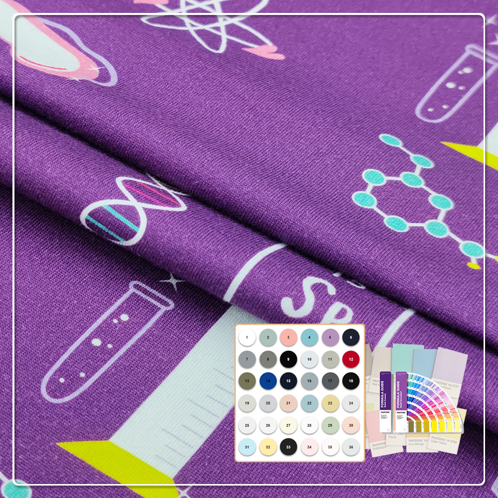 Certyfikowana według normy GOTS (Global Organic Textile Standard) dzianina z organicznej bawełny 200 g/m² nadaje się do produkcji odzieży dziecięcej.