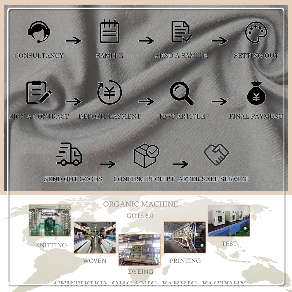 100% Bamboo Fiber 280GSM Anti-Bacteria Moisture-Absorbent Eco-Friendly Breathable Single Jersey Fabric for Apparel & Sportswear