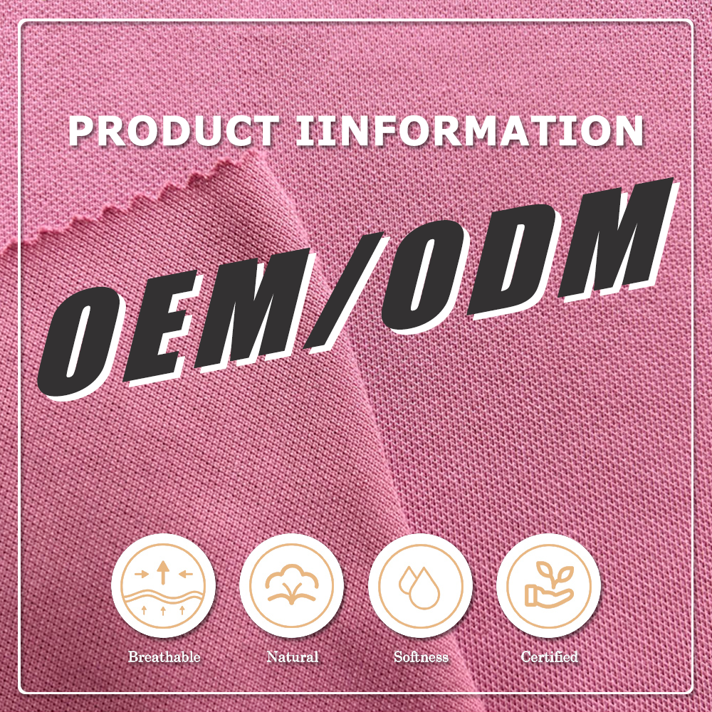 OEKO Certified Stretch Breathable Anti-static Tear-Resistant Moisture-Absorbent Windproof 71.3% Pima Cotton 25.6% Fabric