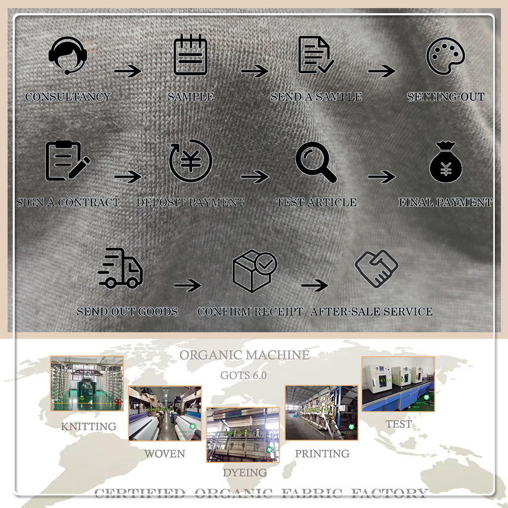 मुलायम, हल्का, 190 जीएसएम, जलरोधक, एंटी-बैक्टीरियल, पर्यावरण-अनुकूल, बुना हुआ, 100% लिनन का कपड़ा लड़कियों के टी-शर्ट्स के लिए