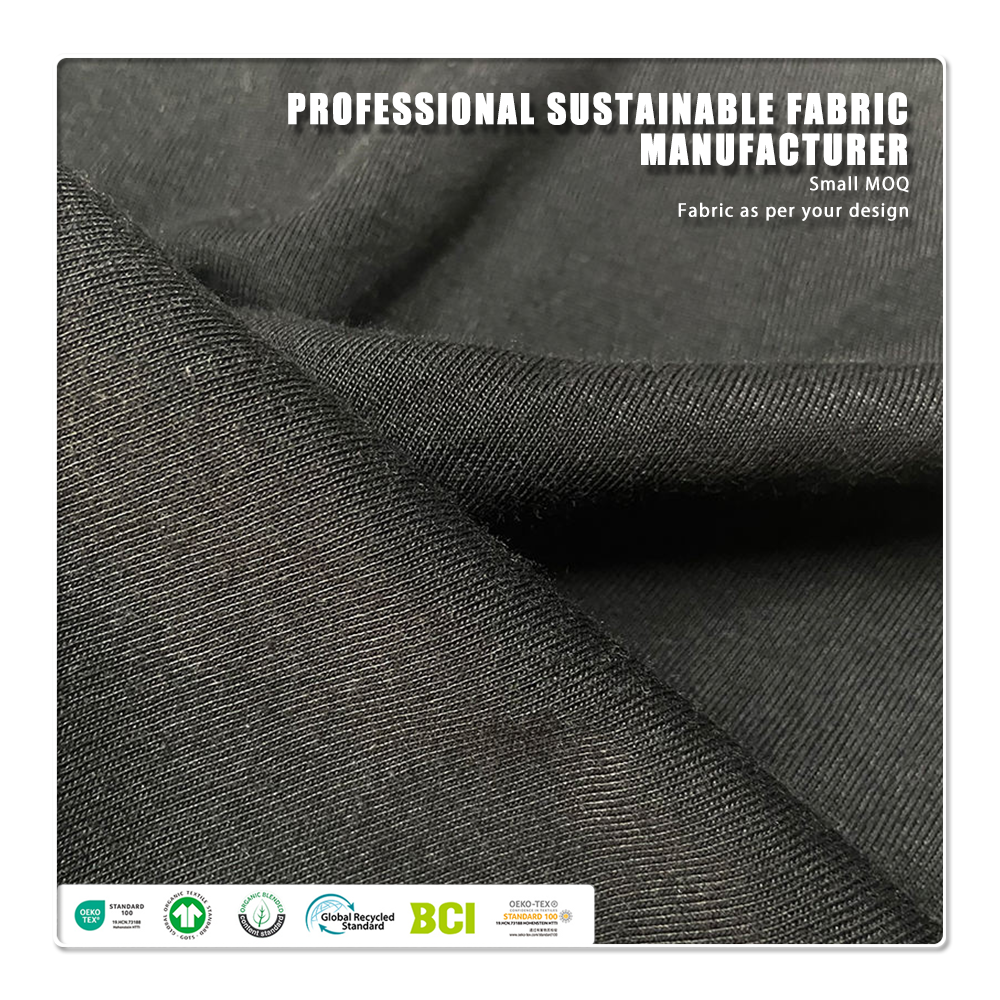Eco-Friendly 100% Polyester Single Jersey Knit Fabric Wicking Lightweight Features for Apparel-T-Shirts
