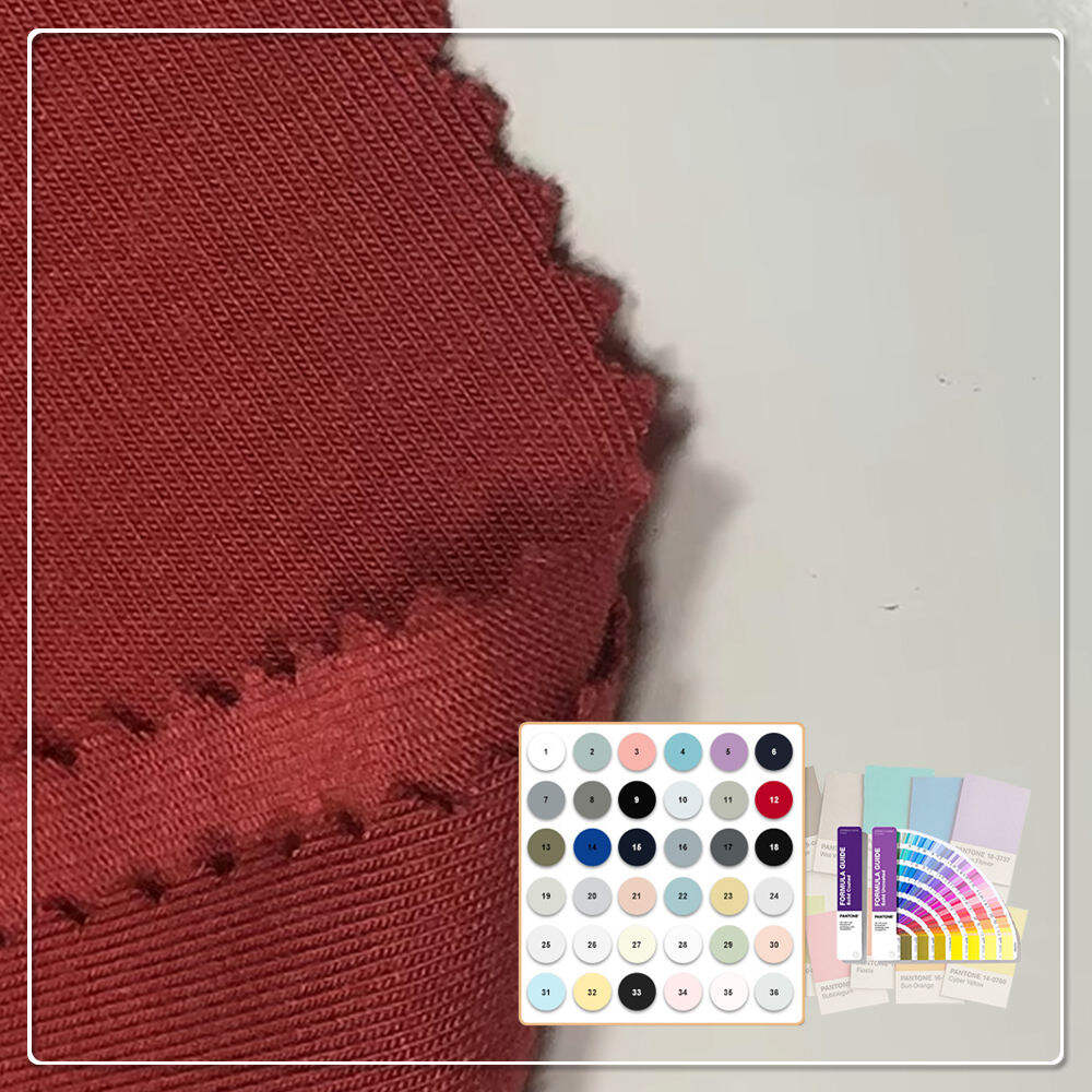 Eco-Friendly Rayon Spandex Jersey Knit Fabric Stretch Breathable Weft Dyed Plain Pattern for Garment Use