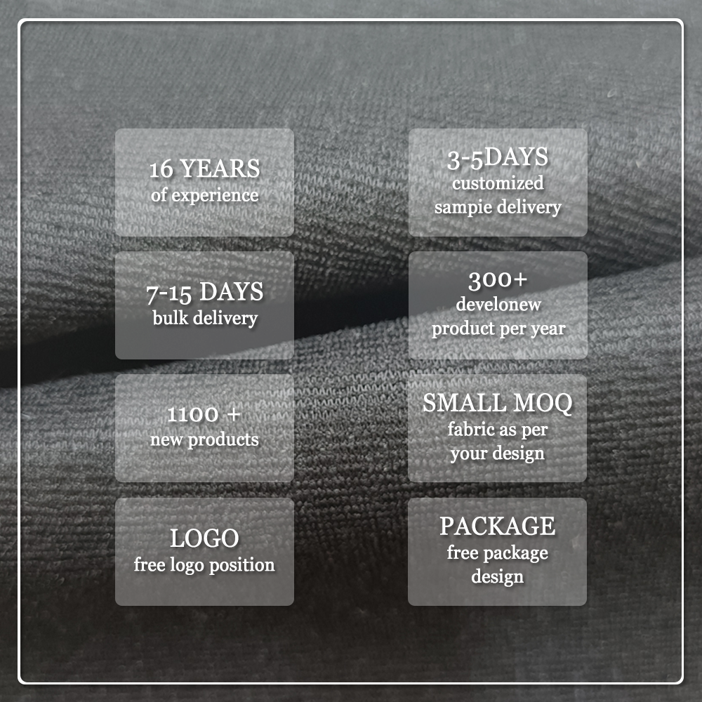 Oeko-Tex GOTS Eco-Friendly Stretch Heavyweight 340gsm 61% Bamboo 27% Organic Cotton 12% Spandex Fabric for Apparel