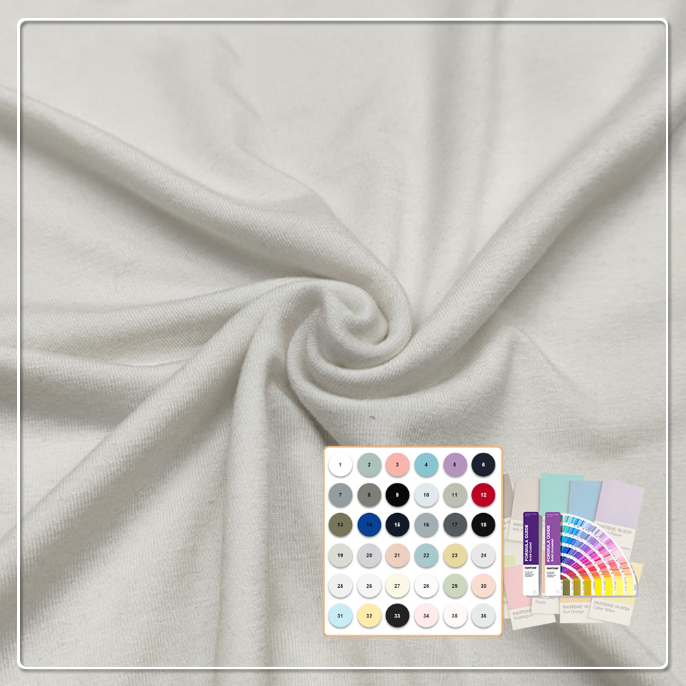 Wholesale Sustainable Comfortable High Elasticity Modal/Cotton Fabric Breathable Anti-Odor Lightweight for Bass Leggins