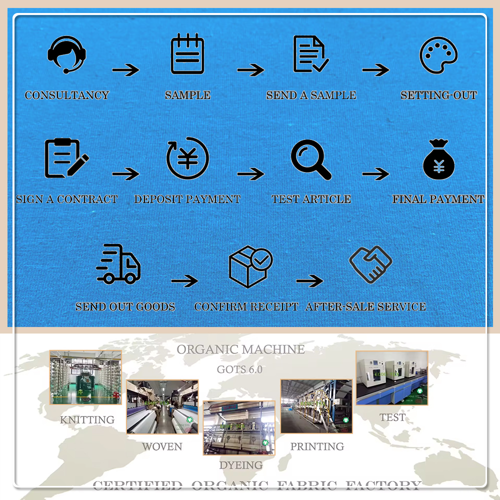 New Material Product Plain French Terry Hemp Fabric Breathable Eco-Friendly 240gsm Medium Weight Knitted for Hoodies