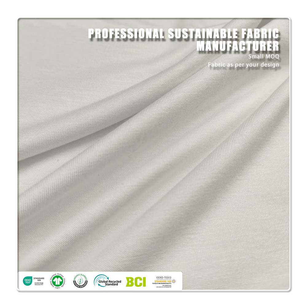 Soft Breathable 200GSM 100% for Modal Single Jersey Fabric-Eco-Friendly Anti-Pill for Baby Kids Women Men Apparel