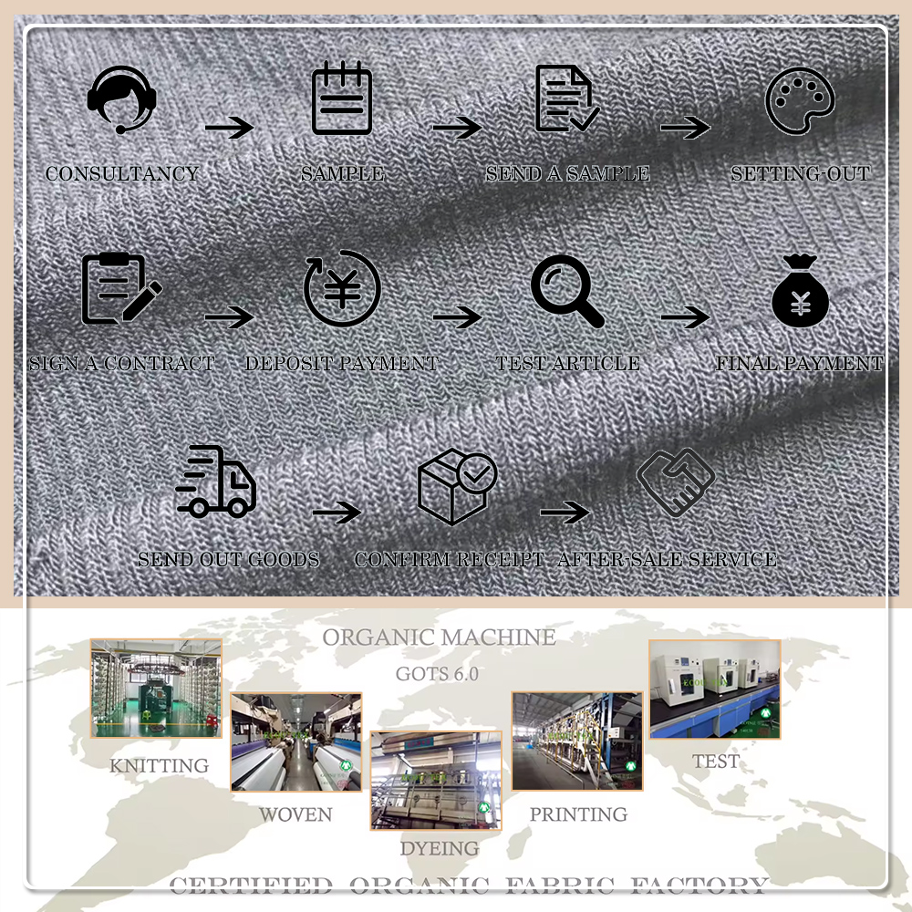 Eco-friendly Breathable Stretch Knit 95% Bamboo 5% Spandex 2x1 Bamboo Ribbed Fabric for Garment Cuffs