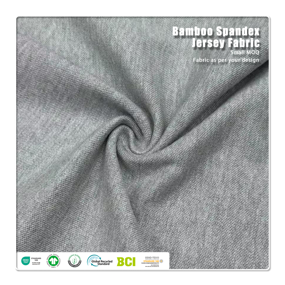 Umhverfisvæn og mjög andspæmisleg 320gsm 62% holt 24% lífræn bómull 14% spandex píkvef er hentug fyrir pólo skyrjur í verslunarmenningu