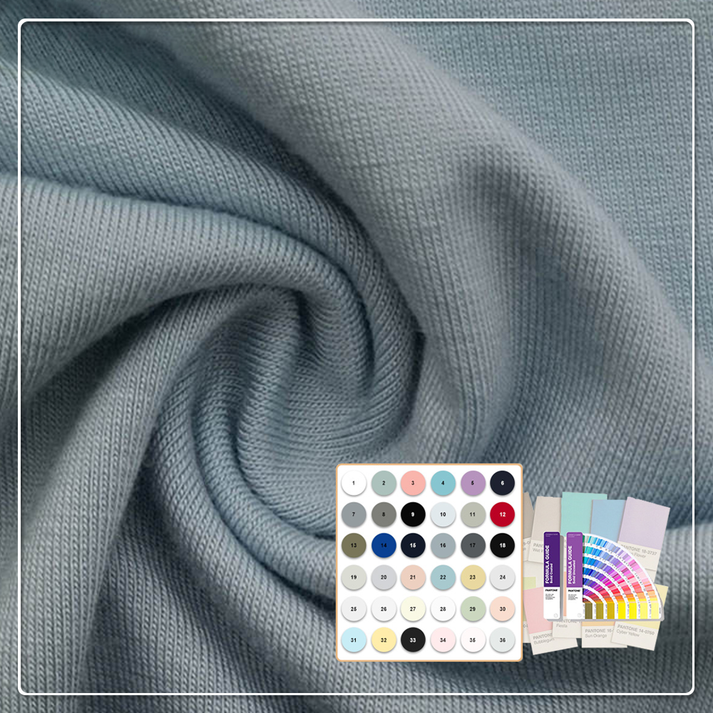 Í vistun – 6 litir – 100% bamboseiða í jersey-myndu – gegn bakteríum – rækir vötn – þurrkar hratt – vini umhverfisins – fyrir kvenna- og karlmannaskyrturnar