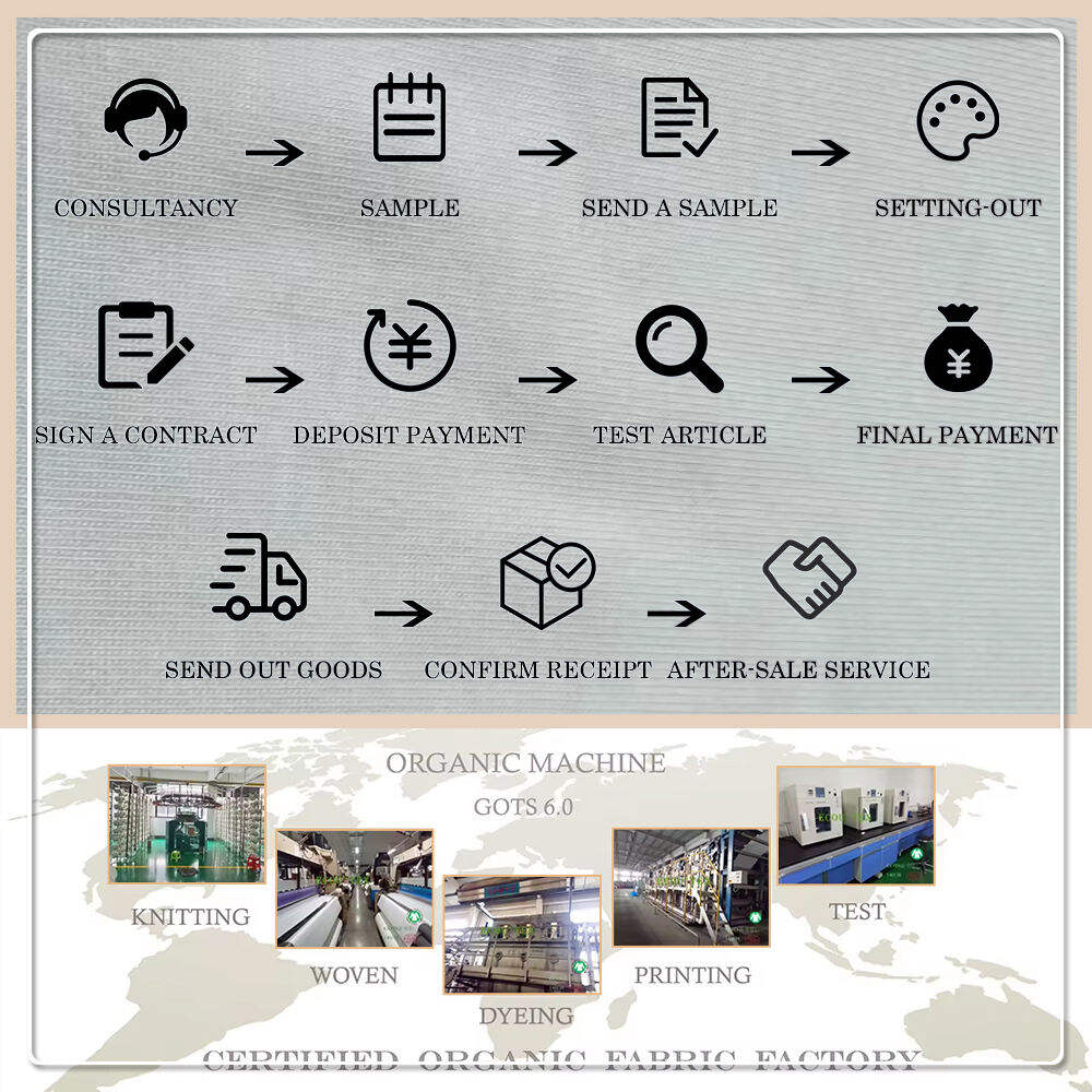 Soft Bamboo Organic Cotton Spandex Jersey Eco-Friendly Fabric with Stretch Breathable Wicking Lightweight 270gsm for T-shirt