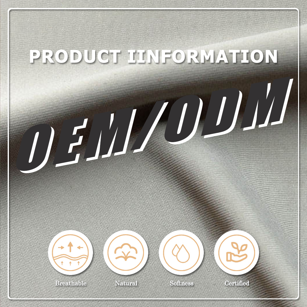 Eco-Friendly Stretch Quick-Dry Windproof Breathable Anti-Bacteria Wrinkle Resistant 77% Nylon 23% Spandex Fabric for Sportswear