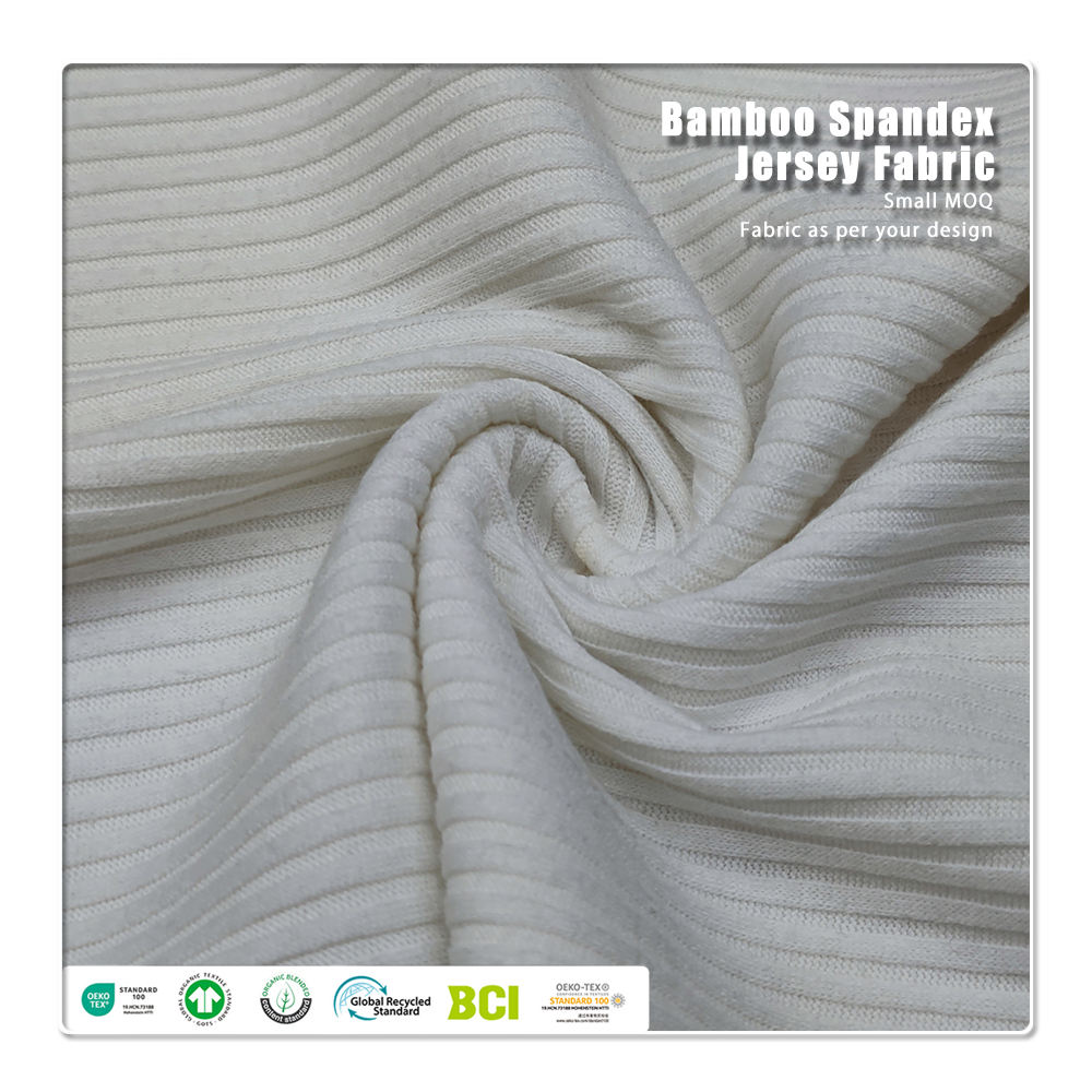 Eco-Gentle 4x4 Rib Bamboo Blend for Babywear & Blankets