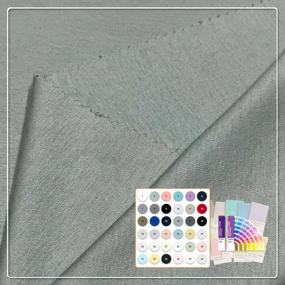 100% Bawełna Merzerowana Dzianinowa 150SM Tkanina Dostosowana do Wymagań Lekka 150 g/m² do Zastosowań w Odzieży i Tekstyliach