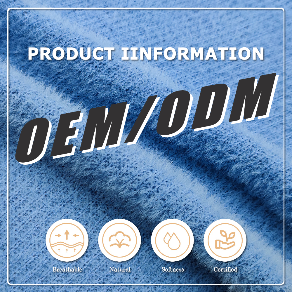 Eco-Soft Brushed Acrylic-Nylon Blend for Premium Knitwear