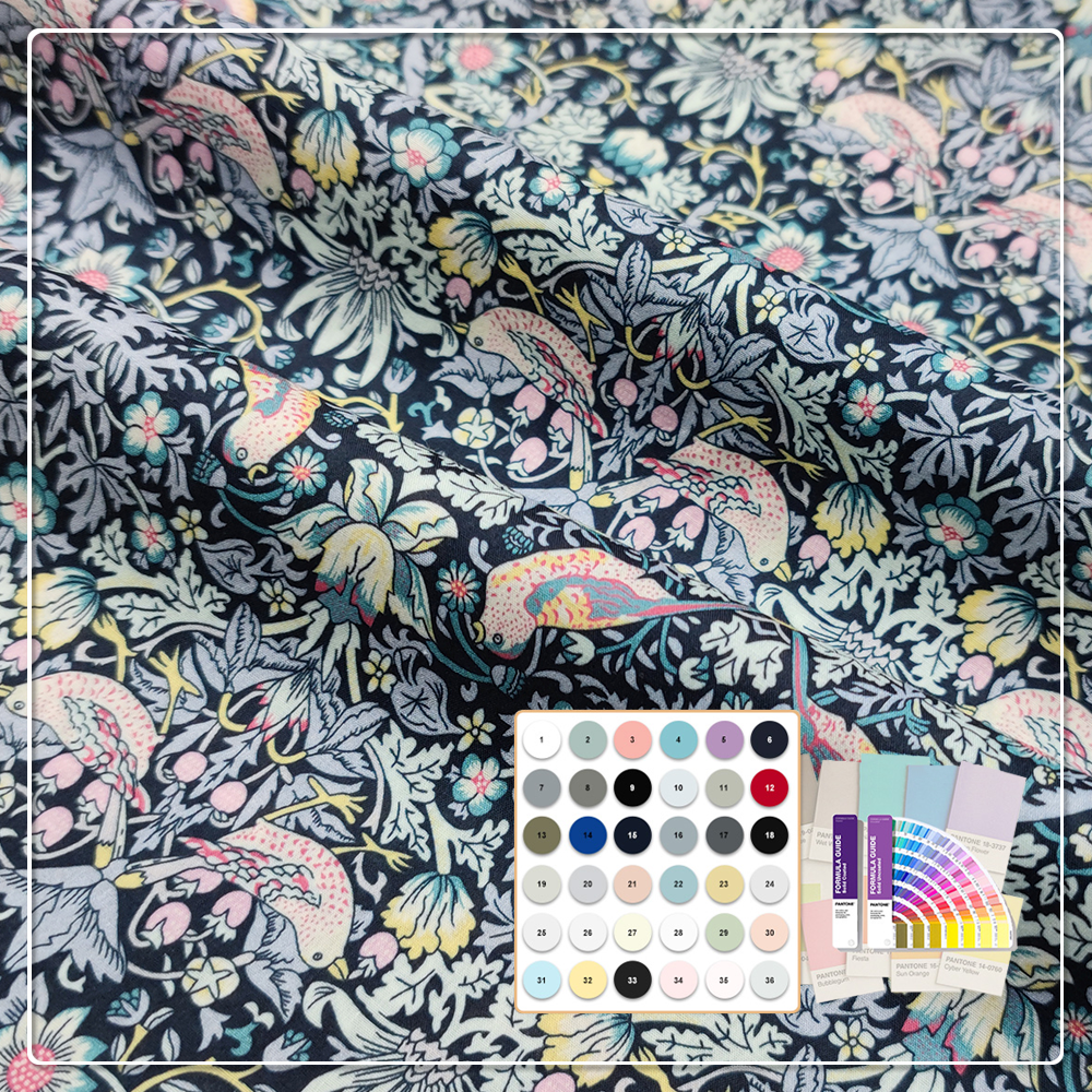 Safe-Soft Poplin with OEKO-TEX® for Kids' Dresses & Apparel