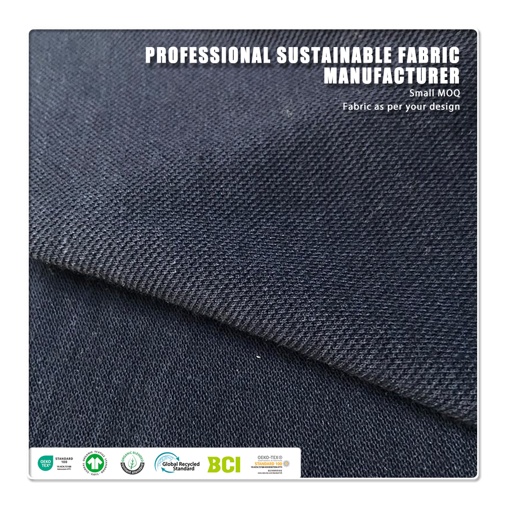 For Certified 100 Polyester Tear-Resistant Shrink-Resistant Medium Weight Pique Knit Fabric for Polo Shirt (1).webp