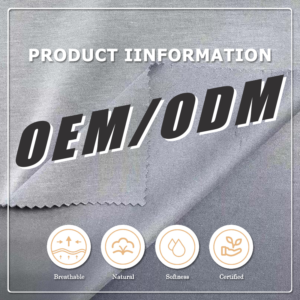 Oeko-Tex 100 Custom 100% poliester, antypilling, dwustronny, ekologiczny, elastyczny, odprowadzający wilgoć, pochłaniający wilgoć, tkanina Scuba dla niemowląt