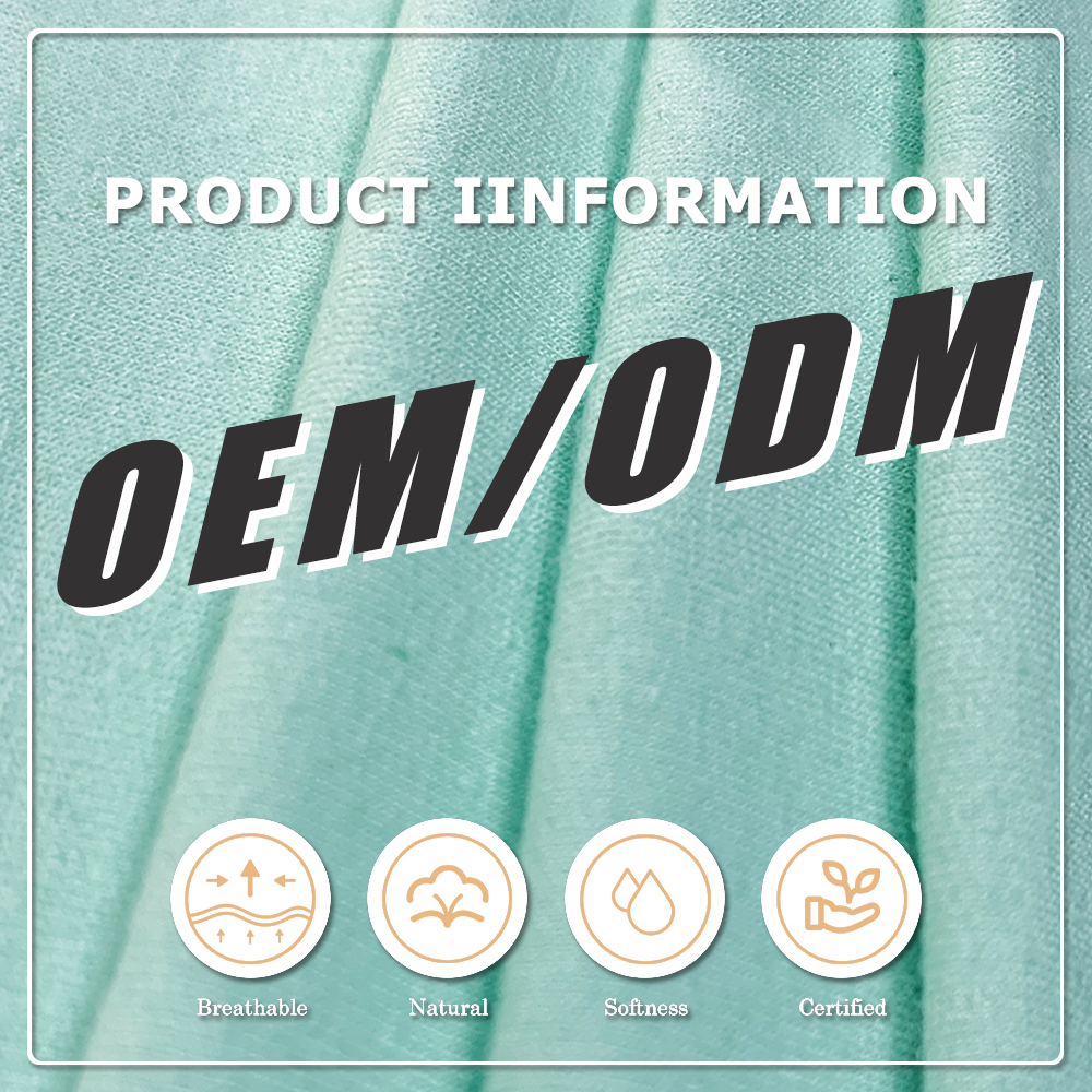 Eco-Friendly 67% Bamboo 28% Hemp 5% Spandex Breathable Anti-Bacteria Moisture-Absorbent Fleece Fabric for Lingerie Activewear