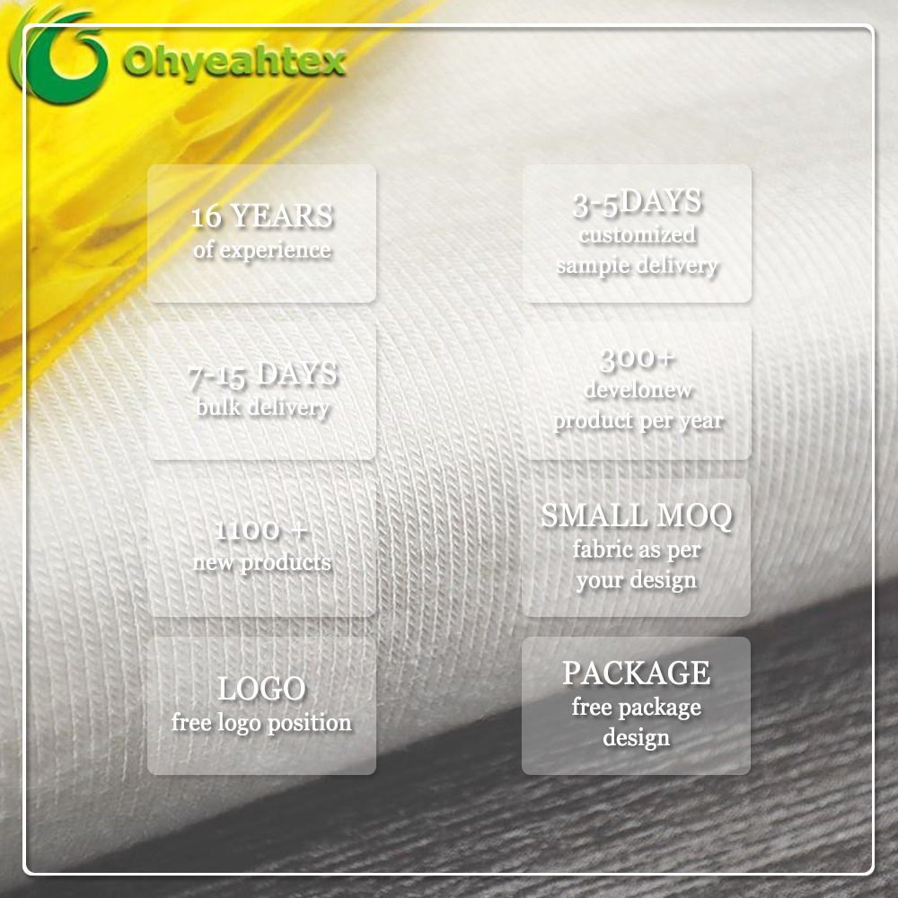 Organic Knitted Stretch Great Texture 45%Bamboo 20%Seacell 29%Sorona 6% Spandex Eco-Friendly Fabric 2023 for Activewear T-Shirts