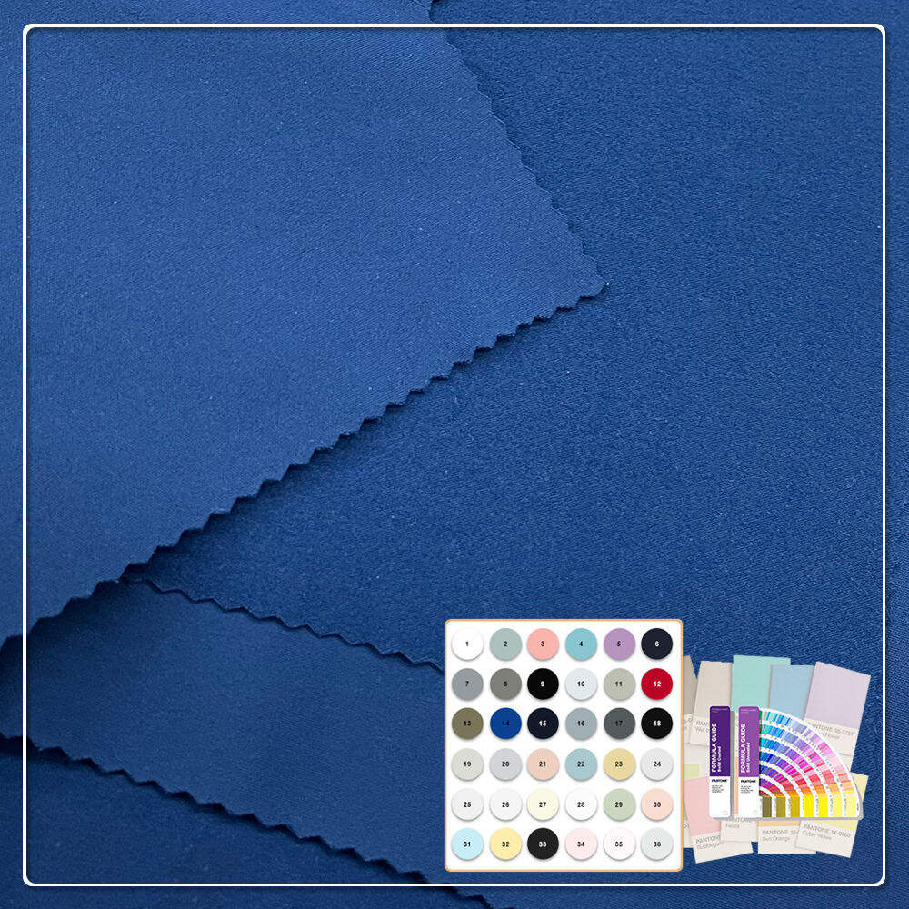 Eco-Friendly Polyester Spandex French Terry 250GSM Single Knitted Fabric for Sportswear-Make-To-Order