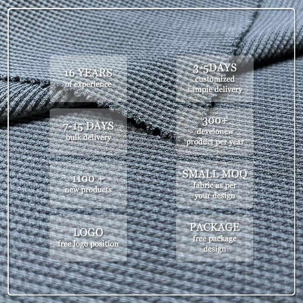 GOTS Certified Organic Combed Cotton Heavyweight 400gsm Breathable Waffle Fabric Black for Girls & Boys Hoodie (5).jpg