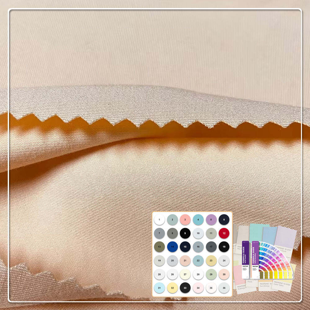 Hållbart 340 gsm bambu, ekologisk bomull och spandex tyg med antibakteriella och fuktväckande egenskaper, enfärgat färgat sportkläder för pojkar