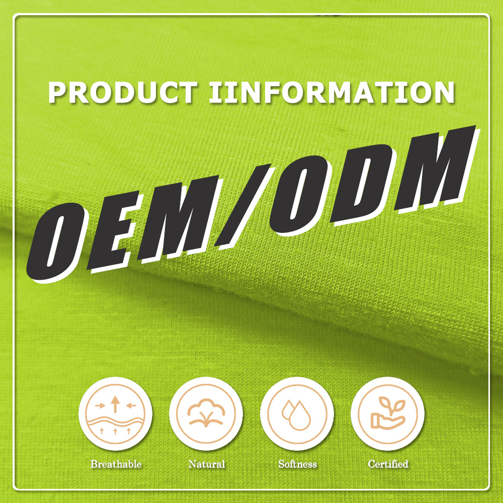 Eco-Friendly High Quality Soft 220gsm 67% Bamboo 28% Polyester Jersey Fabric with Anti-Bacteria Quick-Dry Features for T-Shirts