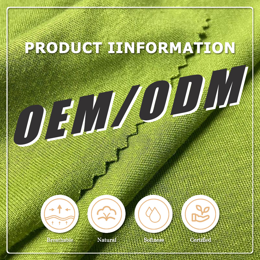 Fabrik Interlock Hemps 100%, Mesra Alam Sekitar, Bernafas, Anti-UV, Untuk Diborong – 240gsm, Berat Sederhana, Dicelup Biasa untuk Pakaian-T-Shirt