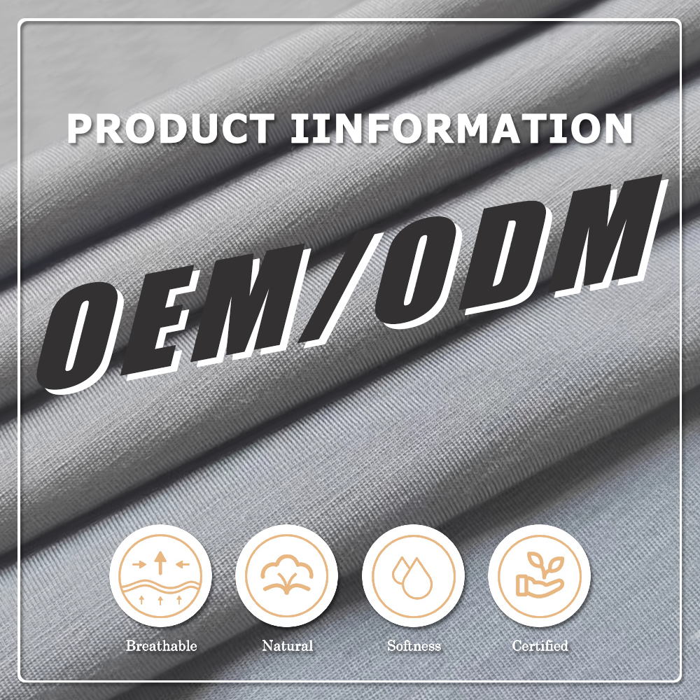 88% Lyocell 12% Spandex Anti-Bacteria Moisture-Absorbent Eco-Friendly Single Jersey Fabric for Activewear & Swimwear