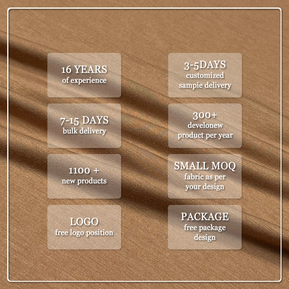 Skin Friendly 200gsm 70%Bamboo Lyocell 23%Chitosan 7%Spandex Jersey Fabric For Underwear