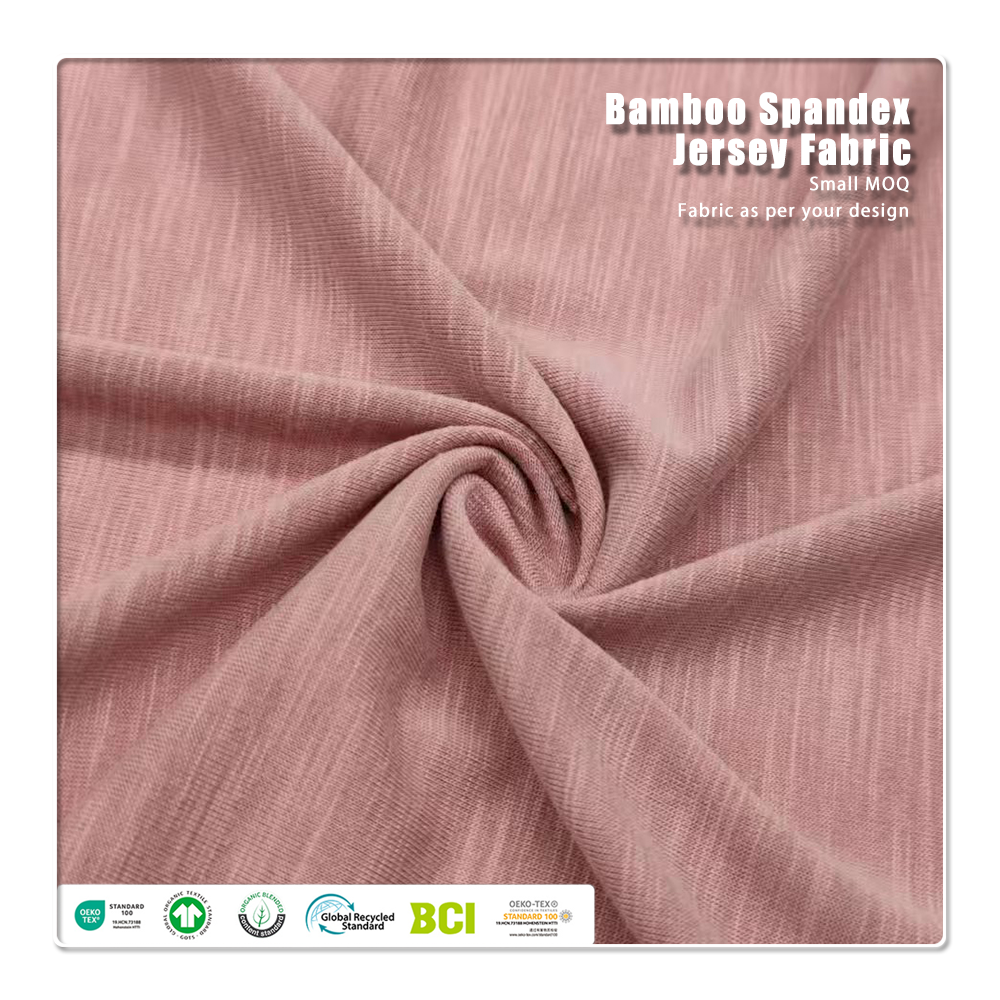 Eko-pehmeä modalpolyester-sluubijersey: OEKO-TEX®-sertifioitu, kosteudenpoistava, nelisuuntainen venyvyys premium-t-paitoihin