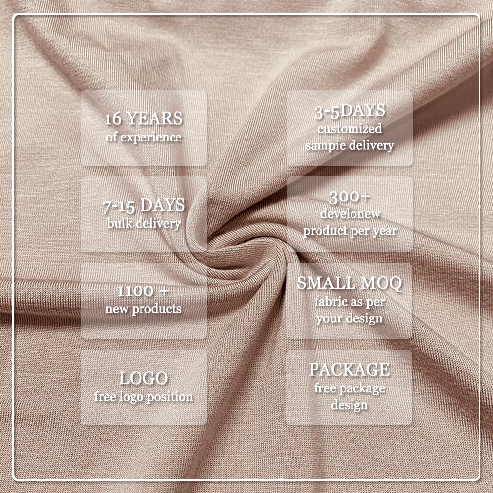 Eco-Friendly Knitted Soft Breathable Absorbent Bamboo Fabric for Underwear Bras Boxers Socks Single Jersey