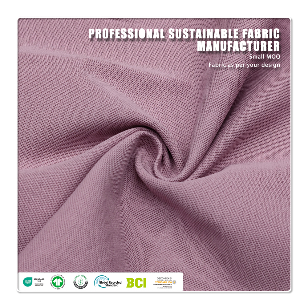 Продвинутый мерсеризованный хлопковый пике с сертификатом OEKO-TEX® для премиальных поло