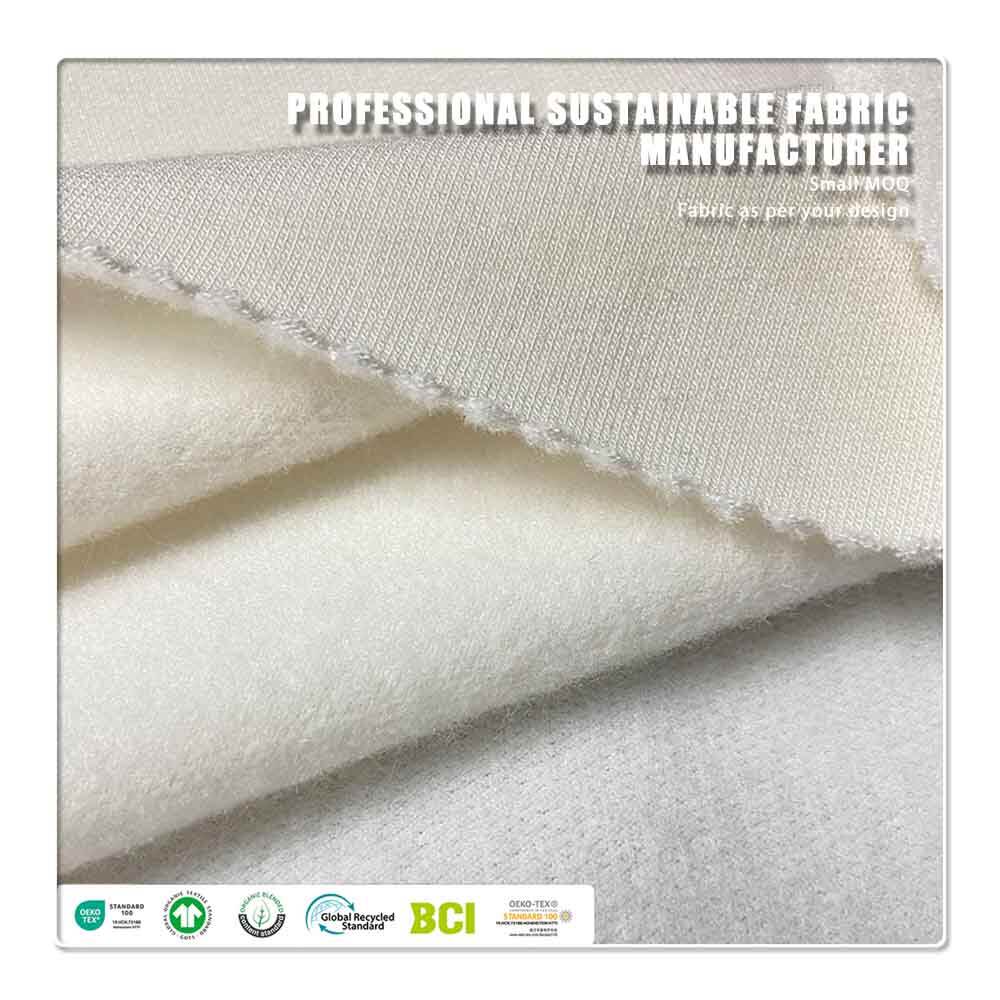 100% Polyester Wicking Stretch Baby Fleece Fabric for Sweatshirt Sleepwear