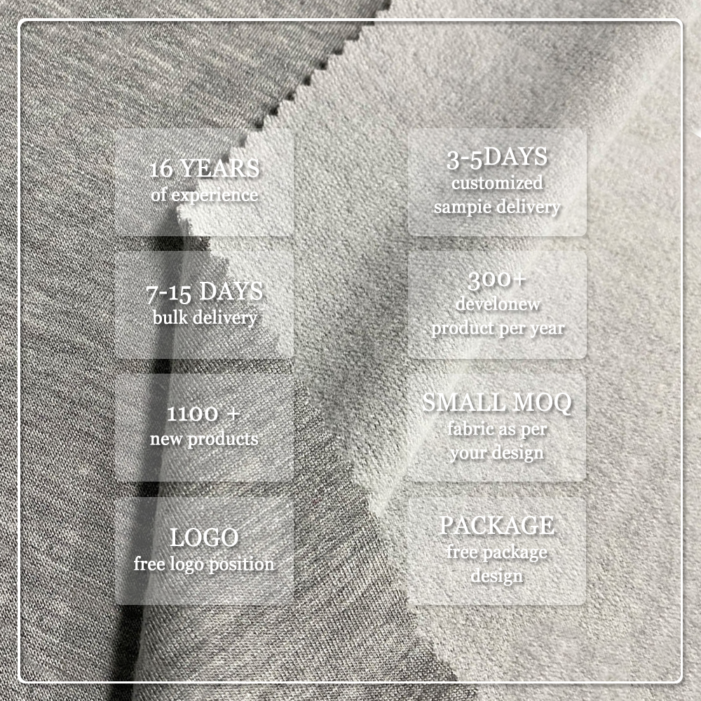 Umweltfreundlicher, dehnbarer Fleece-Strickstoff aus 100 % Modal für Mädchen-Activewear-Hoodies