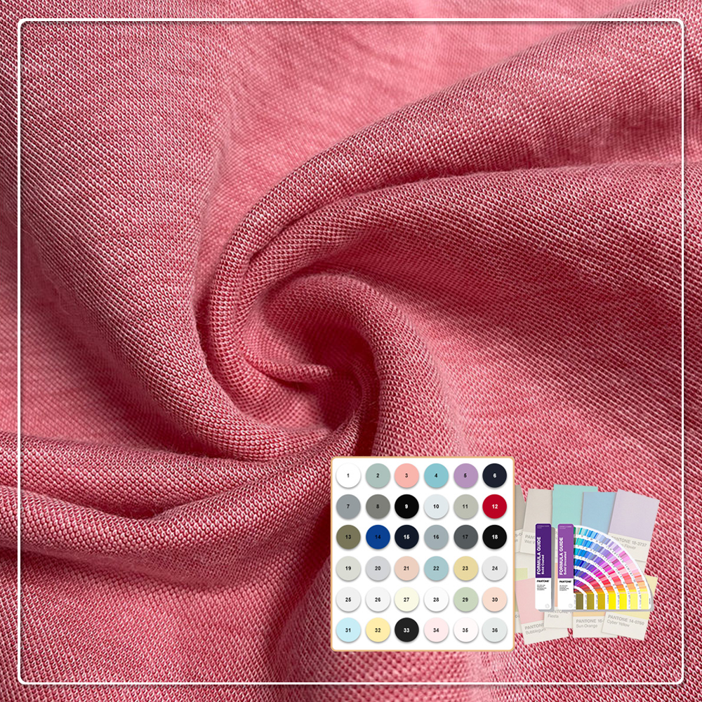 قماش جيرسي خفيف الوزن 95 جرام/متر مربع، مصنوع من 100% رايون، عضوي وصديق للبيئة، مقاوم للوبر والتجاعيد، مناسب لفساتين الأطفال والرضع