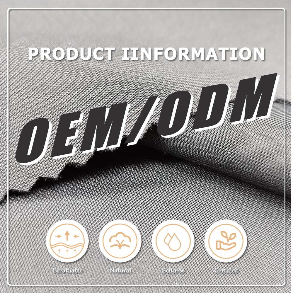 Anti-Pull, Anti-UV, Waterproof, Quick-Dry, Abrasion-Resistant, Stretch na Nylon na May 91% Spandex para sa Sportswear at Activewear