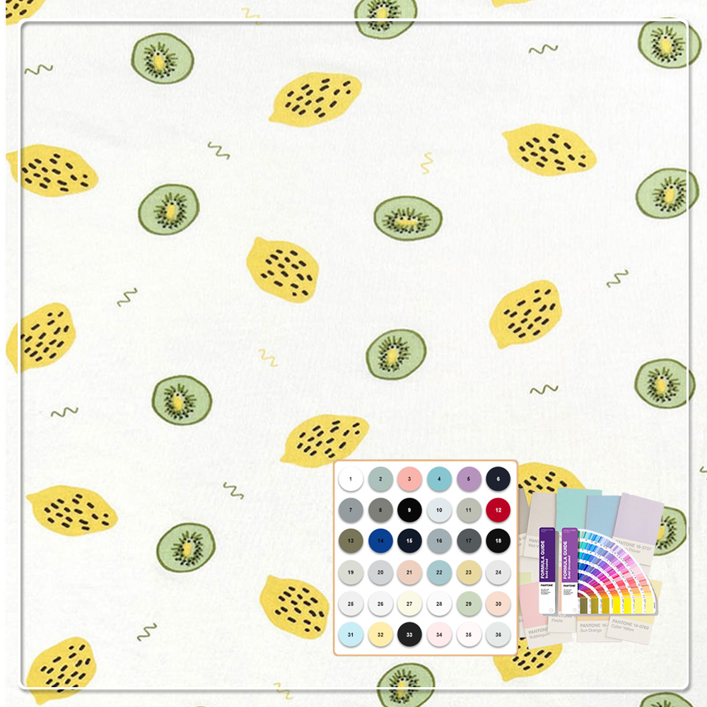 Anti-Bacteria Anti-Odor Eco-Friendly Print Bamboo Lyocell Jersey Fabric for Shirts Outdoor & Sleepwear Use Boys & Girls