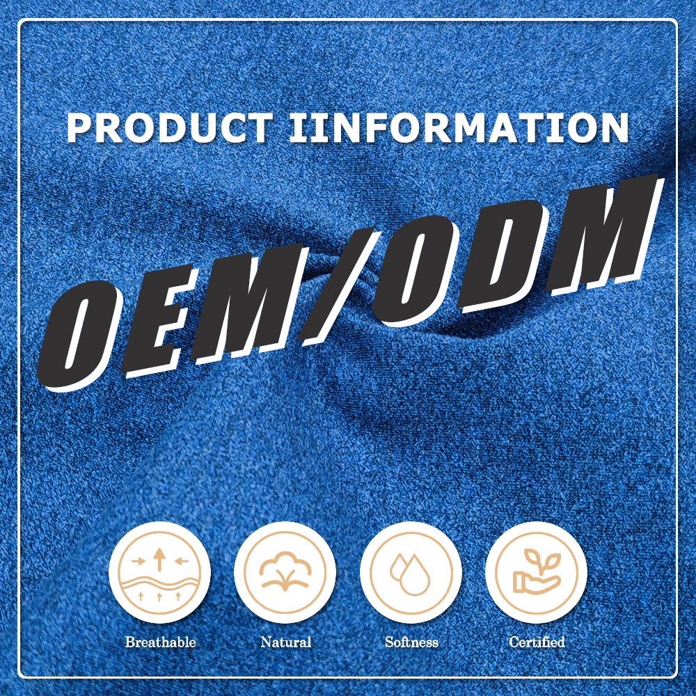 Utmärkt komfort och hudvänlighet 230 gsm 93 % bomull 7 % spandex tryckt tyg lämpligt för barnkläder