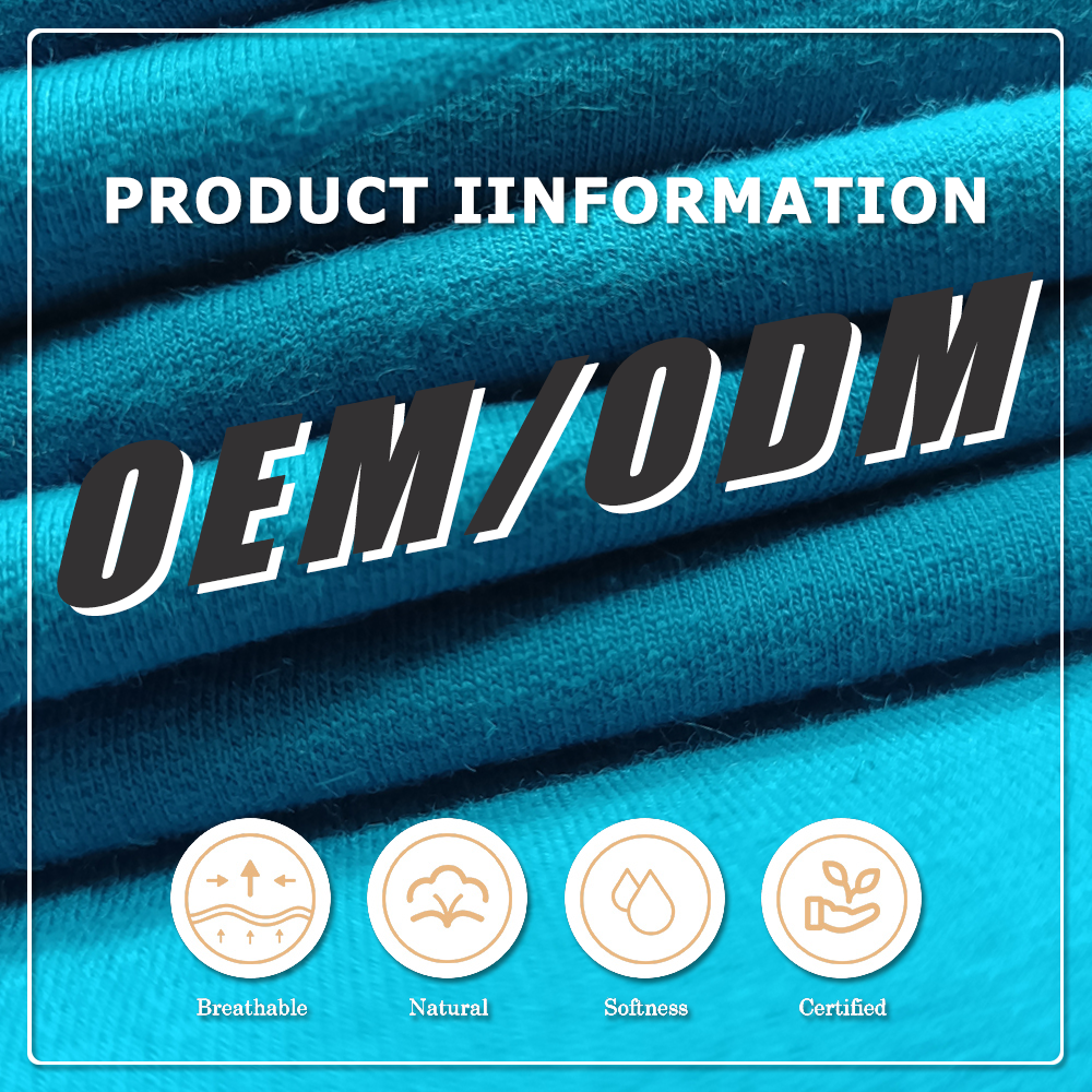 Organic Eco-Friendly 240gsm Knitted Combed Cotton Hemp French Terry Fabric Moisture-Absorbent Breathable for Sweaters Underwear (3).webp