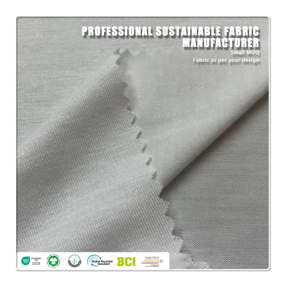 Sustainable Knitted Eco-Vero 100% Viscose Jersey Fabric Moisture-Absorbent & Breathable Lightweight for Apparel Garments