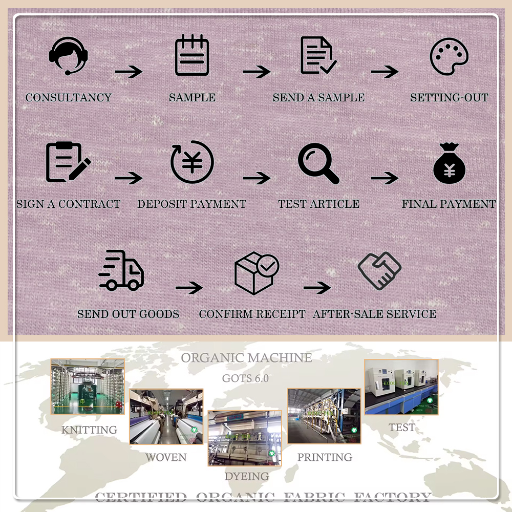 Knitting 100% Linen Anti-Pill Eco-Friendly Breathable Lightweight Single Jersey Fabric for Baby Garment