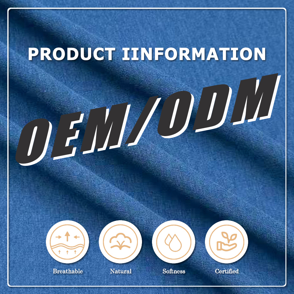 Natural, environmentally friendly, antibacterial and deodorizing 290gsm 63% Bamboo 27% Organic cotton 10% Spandex Jersey fabric is suitable for high-end sports warm clothing
