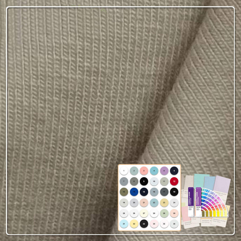 280GSM 100% Bamboo Fiber Single Jersey Fabric Anti-Bacteria Moisture-Absorbent Eco-Friendly Breathable Heavyweight for Apparel