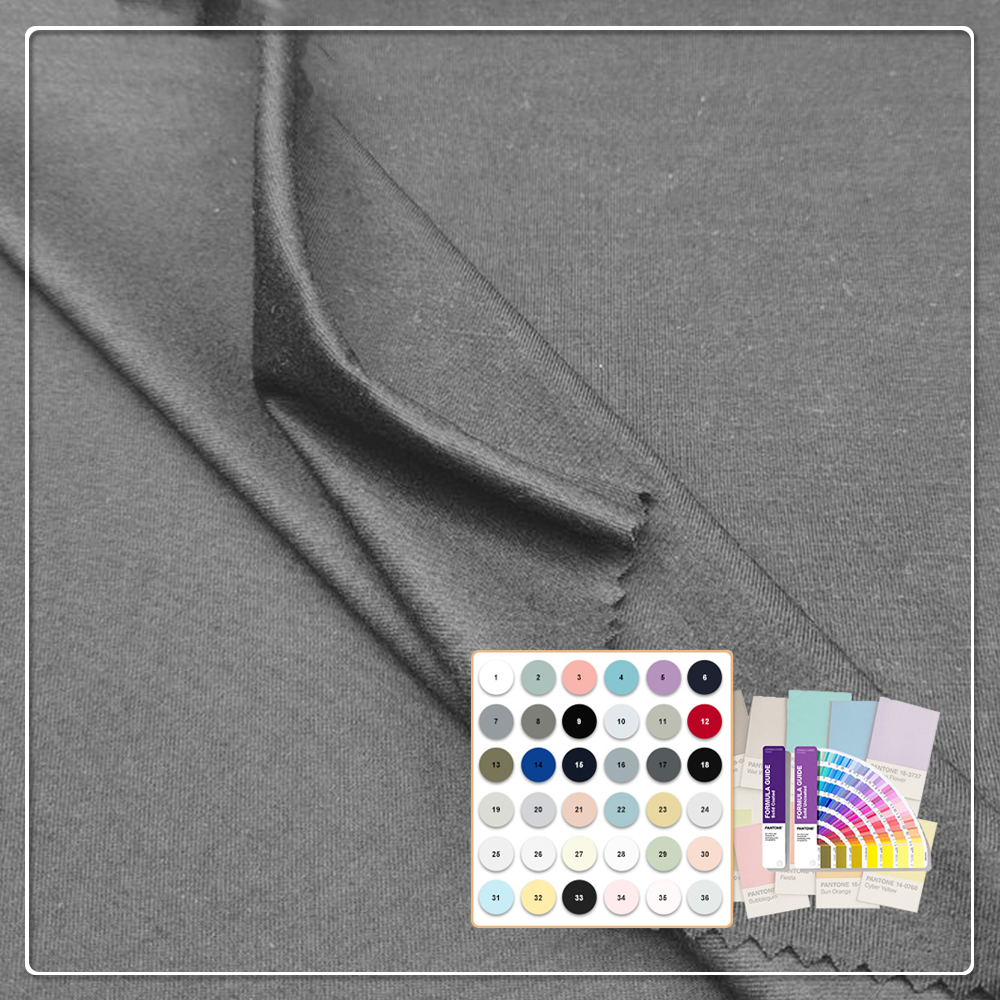 Sustainable Comfortable Wholesale Knit Micro Modal Fabric Stretch Breathable Lightweight for Apparel Clothing T-Shirts