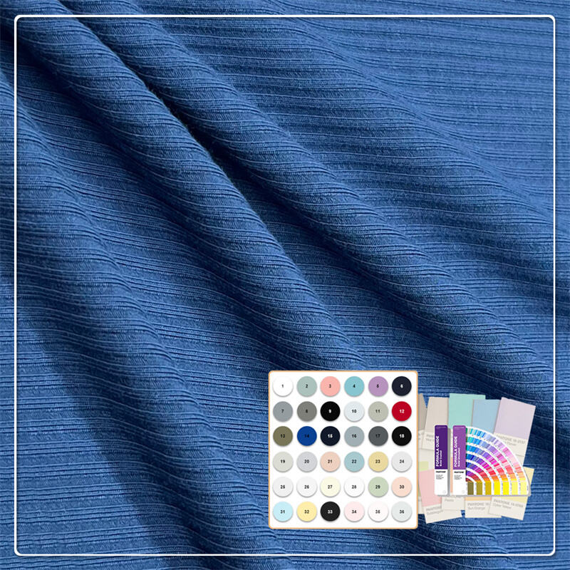 tela de punto 95% Micro Bambú 5% Spandex para ropa de bebé