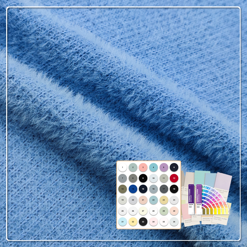 Eco-Soft Brushed Acrylic-Nylon Blend for Premium Knitwear