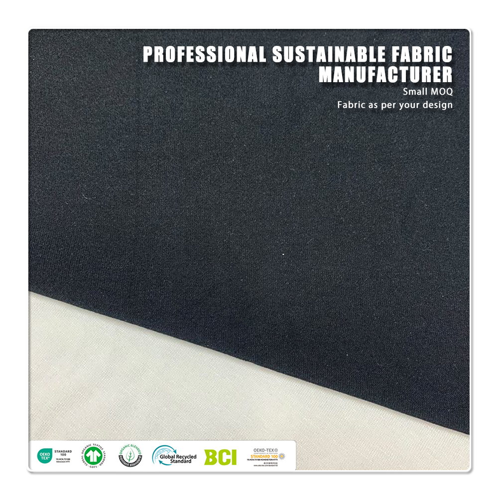 पर्यावरण-अनुकूल 200 जीएसएम का जैविक बांस जर्सी कपड़ा, जिसमें एंटी-बैक्टीरियल, नमी-अवशोषक और श्वासोच्छ्वास के लिए उपयुक्त विशेषताएँ हैं