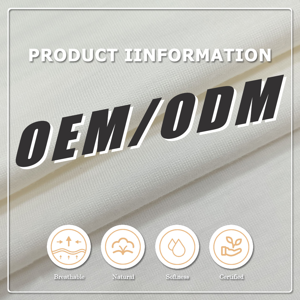 Skin-Friendly Knitted Single Jersey Bed Sheet Fabric 50% Milk Protein 50% Lyocell Composed Eco-Friendly Ingredients Sleepwear