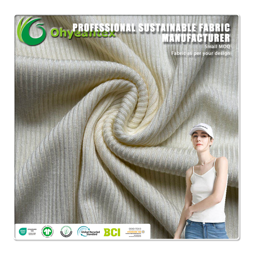 Super Comfortable 95%Bamboo 5%Spandex Anti-Bacteria Quick-Dry Summer Shirt Men Eco Knitted Fabric Medium Weight